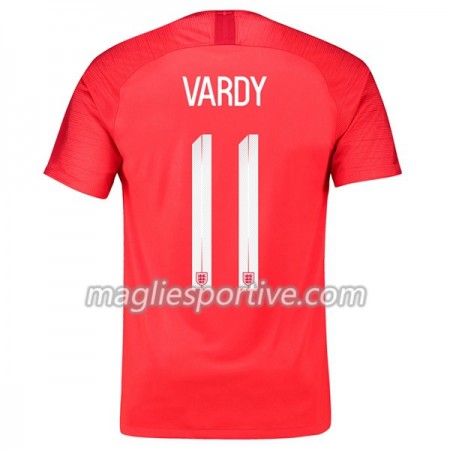 Completo Calcio Inghilterra Vardy 11 Divisa Trasferta Mondiali 2018